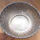 Old silver-look metal basket cup from the 1930s nickel silver