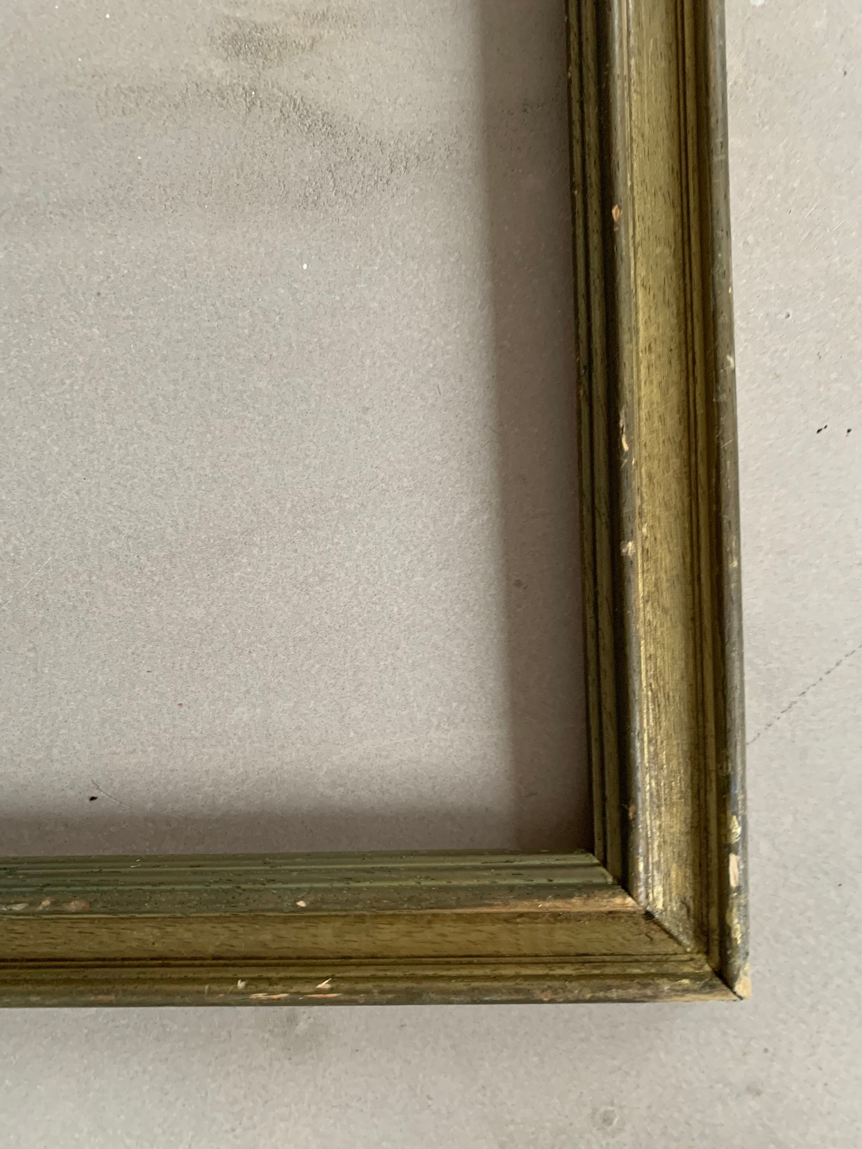 Gilded wooden frame