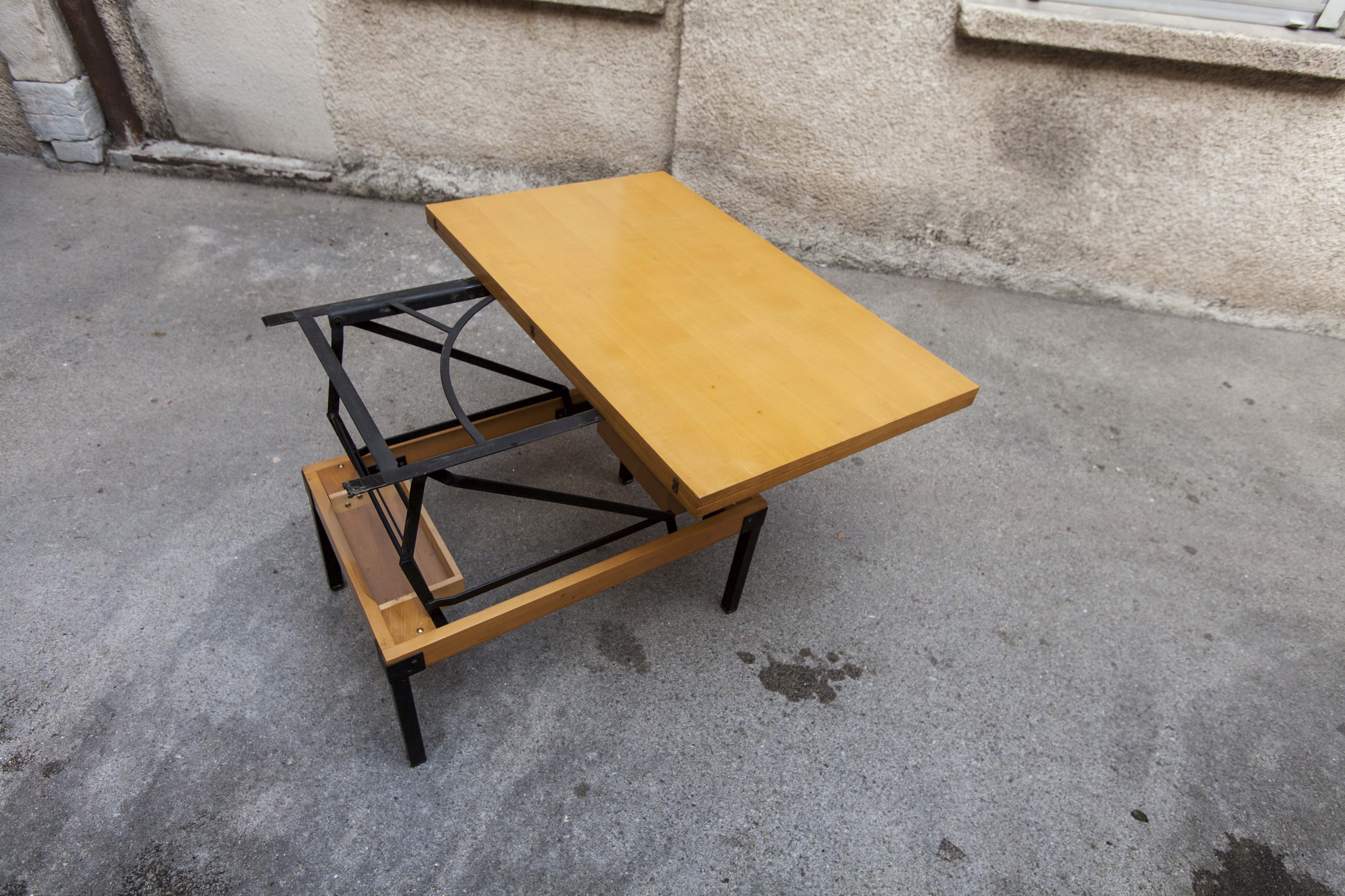 Table convertible high low 60's