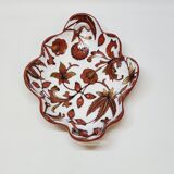 Longwy Cloisonné Enameled Basket Empty Pocket Cup Flowers Fe