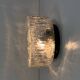 Minimalist glass ceiling wall light 1970 1980 seventies eighties LAMP-7137