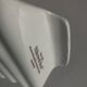 Villeroy & Boch white wavy earthenware tray 1970