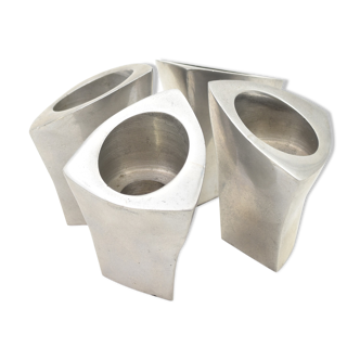 Bougeoirs aluminium design