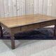Teak coffee table with 2 drawers from the 1950s.