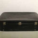 Vintage retro cardboard suitcase