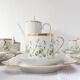 Hackefors "Linnea Borealis" 43-piece Swedish coffee service for 13 people, 1970s