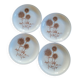 Stoneware Plates – Thistle Decor – Circa 1970