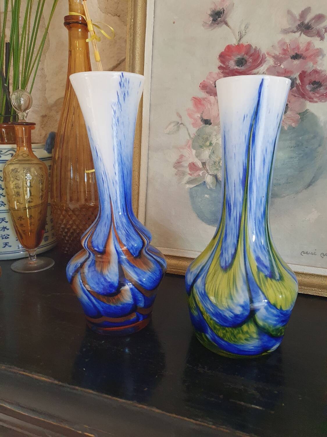 Glass vases