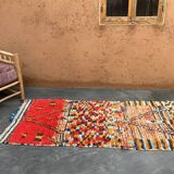 Moroccan rug colorful boujad - 106 x 235 cm