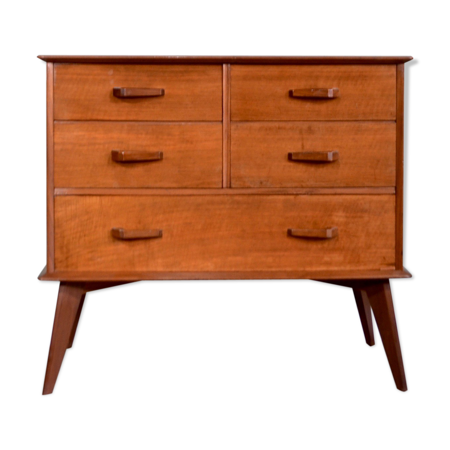 Midcentury Maple&Co sideboard in walnut, modern