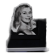 Original photograph of "Mireille Granelli" around 1960.