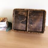 Rectangle wicker basket