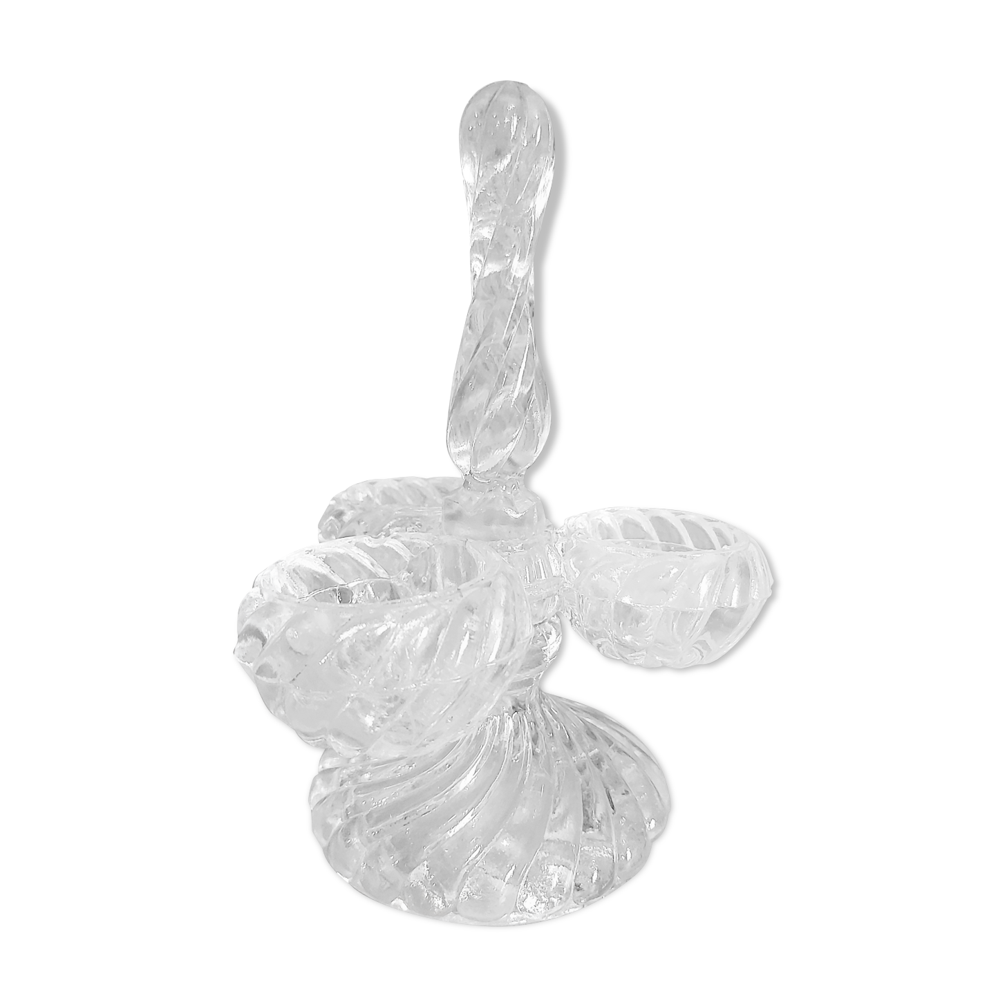 French vintage salt and pepper pinch pot, or spice holders