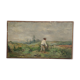 Huile on toile old and signed