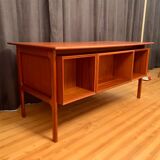 Double-sided desk by Arne Vodder, Brouer Møbelfabrik, Denmark, 1960s