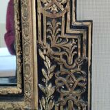 Black and gold mirror
