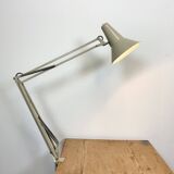 Vintage beige architect table lamp from fax, 1970s
