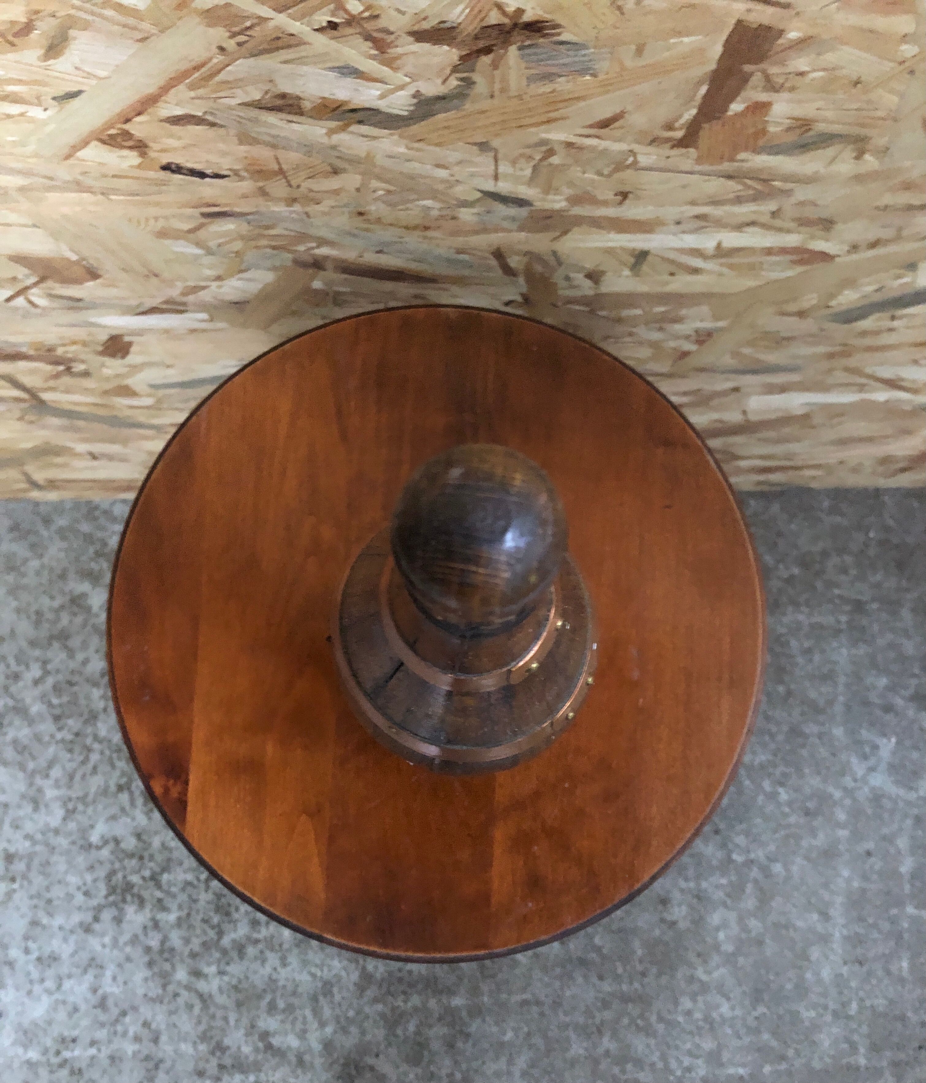 Old wood bottle