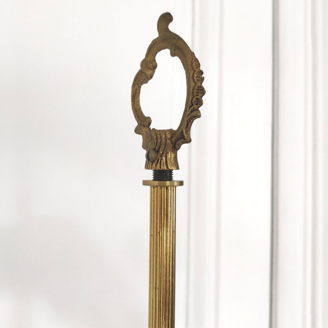 Peris Andreu bronze tripod lamp