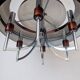 A modernist UFO pendant light from the 70s