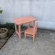 Child's desk and its chair