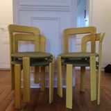 Set of 4 Vintage chairs by Bruno Rey for Dietiker, 1970s