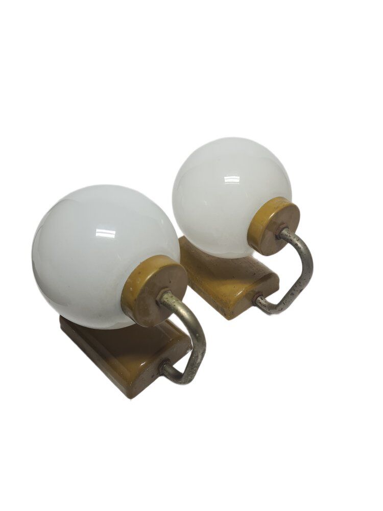 Vintage sconces, Poland, 1970s, set of 2