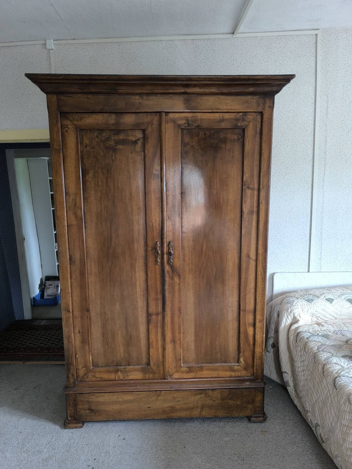 Louis Philippe oak wardrobe