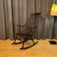 Grandessa rocking chair by Lena Larsson, Nesto, Sweden, 1960s