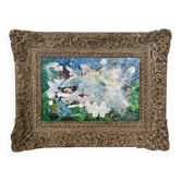 Felix Bachmann, Abstract Composition, 1910, Acrylic & Mixed Media on Board, Framed