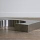 Rare Marzio Cecchi Steel Diapason Desk For Studio Most Firenze, 1970s