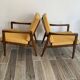 Paire de fauteuils style scandinave