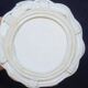 Set of Woven White Mediterranean Ceramics Basket + Bowl