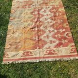 Hand-woven Kilim Années 60 années 70