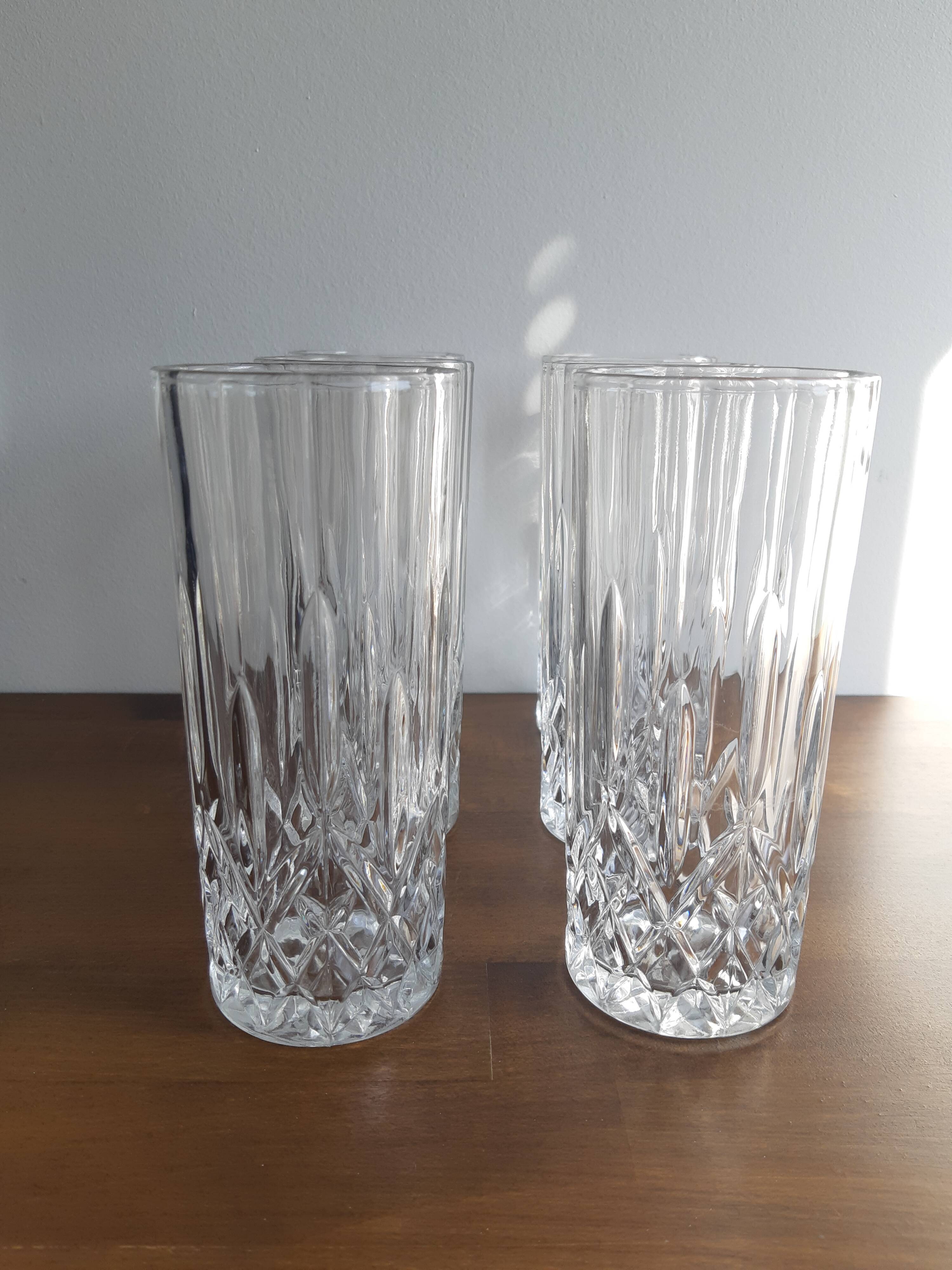 Set of 6 vintage water glasses
