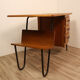 Vintage Spirol wooden and metal desk 1950