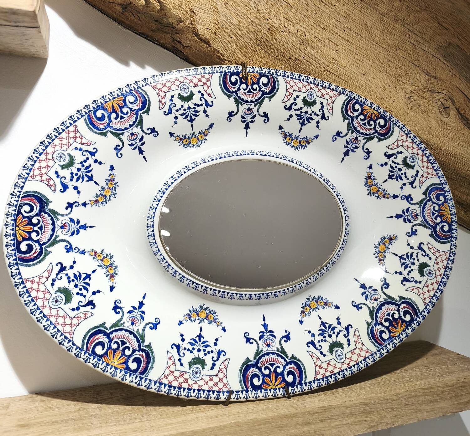 Gien mirror-coated dish
