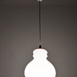Suspension of the 70s in white opaline