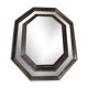 Old octagonal mirror  82x102cm