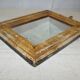 Former stung mirror paint time worn patina