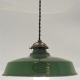 Enamelled sheet metal hanging