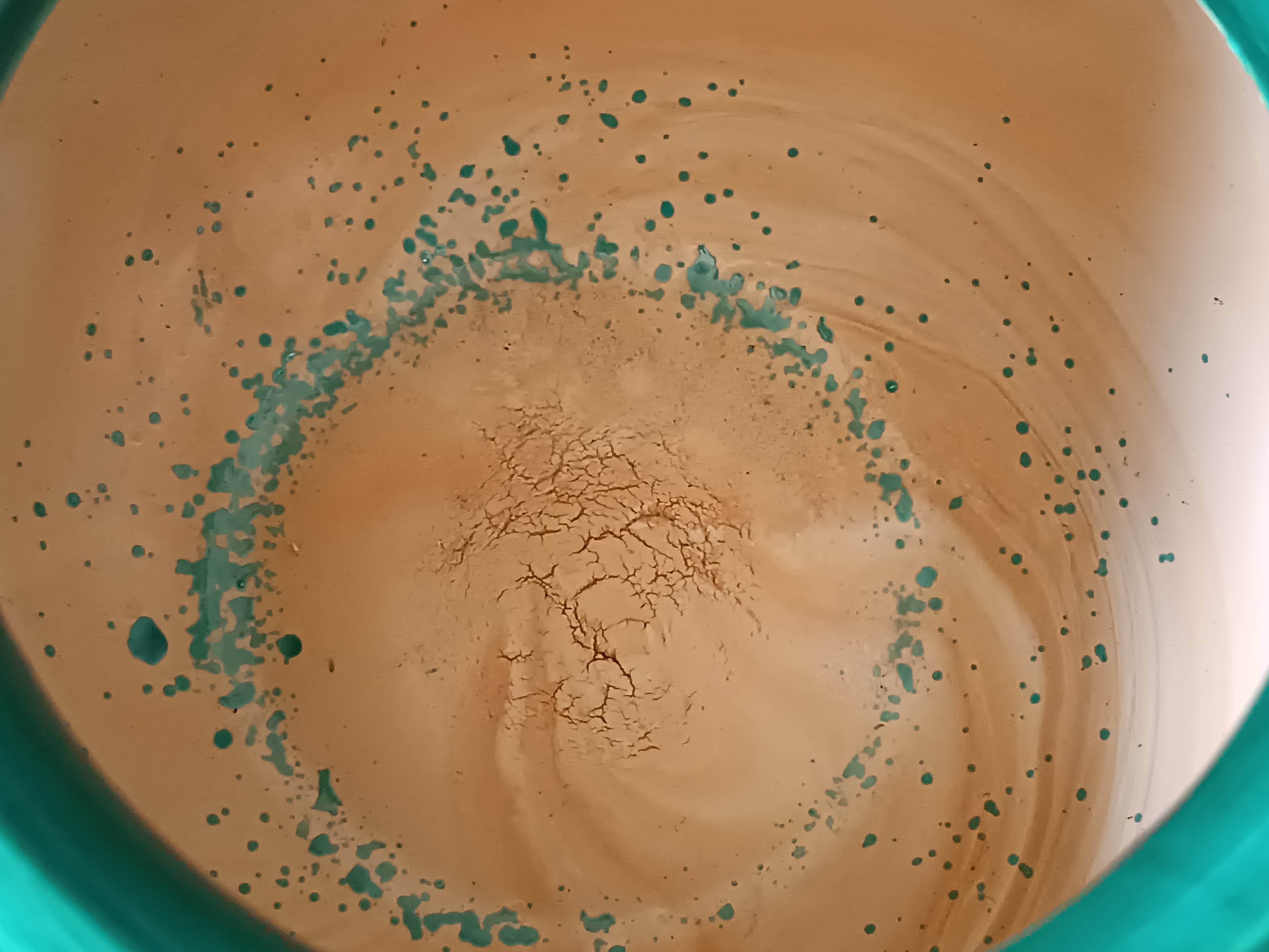 Round ceramic planter Rimini Bright Green Aldo Londi Bitossi 1970