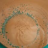 Round ceramic planter Rimini Bright Green Aldo Londi Bitossi 1970