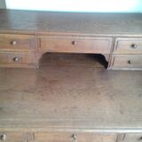 Oak desk from the 1950s