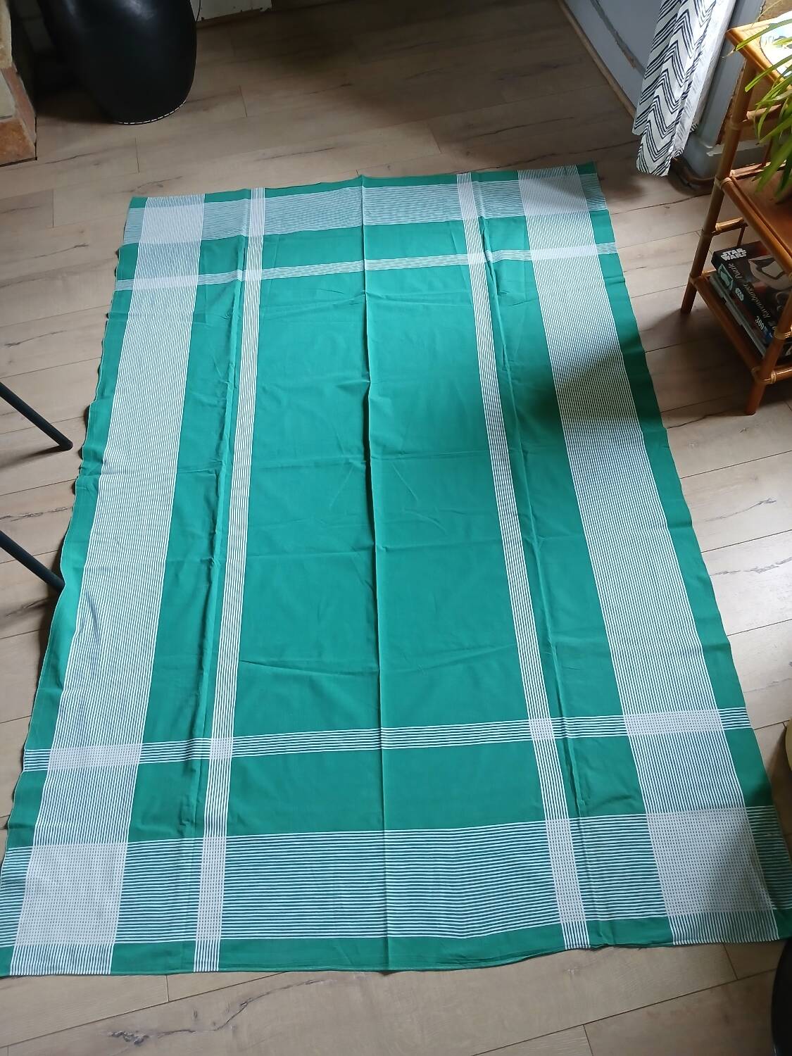2 nappes + 11 serviettes vintages