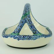 Majolika karlsruhe bowl ceramic basket art nouveau w.süs