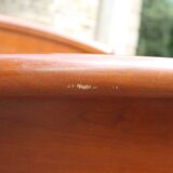 Beech sleigh bed
