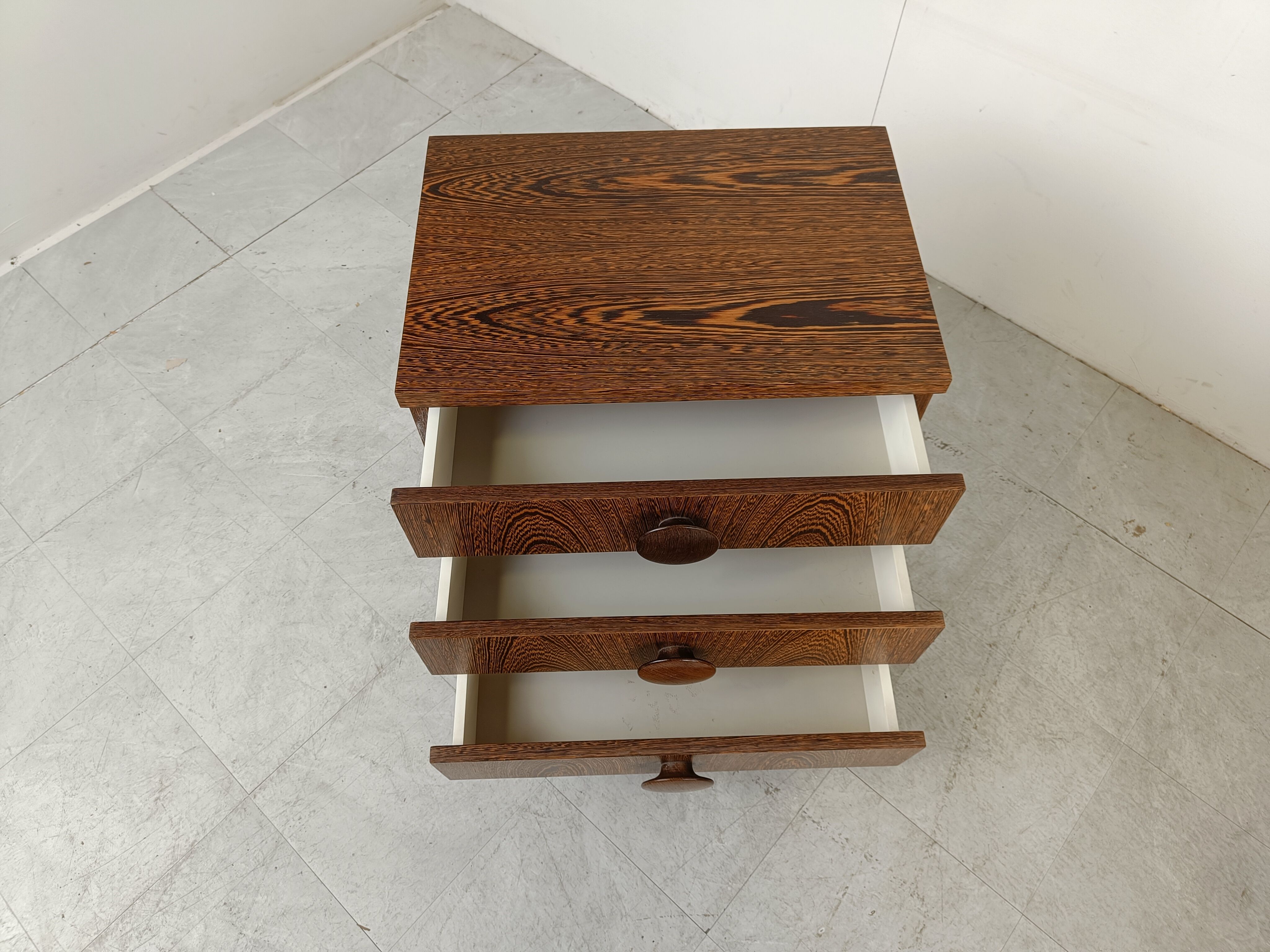 Set of brutalist cabinets, 1970s