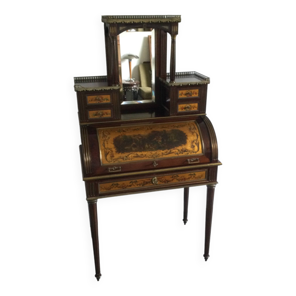 Bonheur Du Jour De Style Louis XVI En Acajou