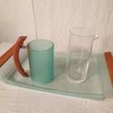 Vintage pitcher and tray